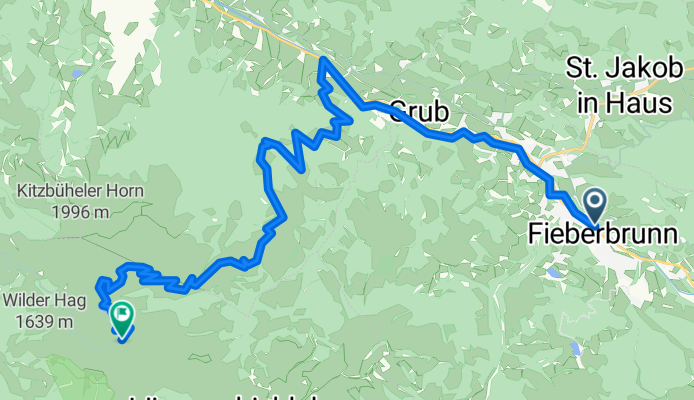 Von Fieberbrunn bis Horn