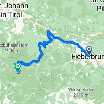 Von Fieberbrunn bis Kitzbühel