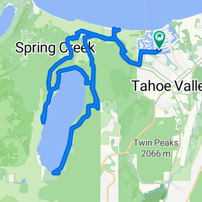 Lucerne Way, South Lake Tahoe to Lucerne Way, South Lake Tahoe