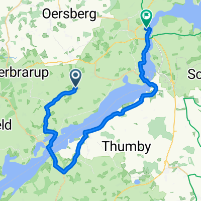 Süderballig, Boren nach Ziegeleiweg, Kappeln