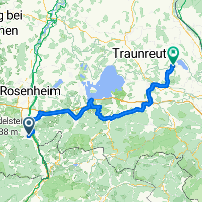 BK Radweg, Etappe 5 (Flintsbach - Waging am See)