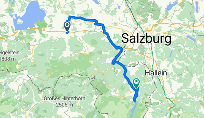 BK Radweg, Etappe 6 (Waging am See - Schönau am Königssee)