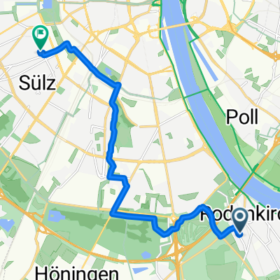 Nemeterstraße, Köln nach Weyertal, Köln