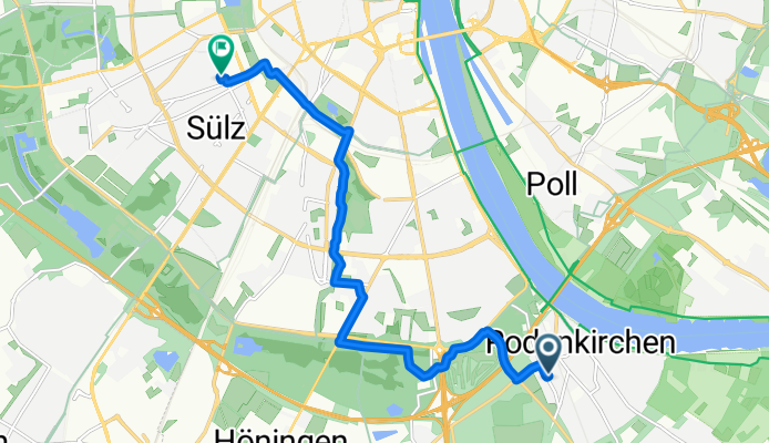 Nemeterstraße, Köln nach Weyertal, Köln
