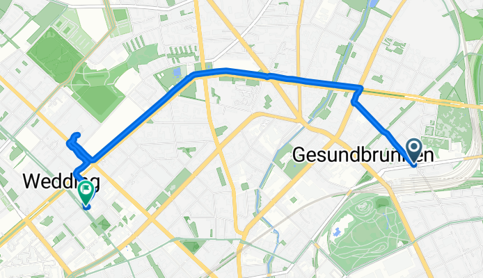 Jülicher Straße, Berlin to Antwerpener Straße, Berlin