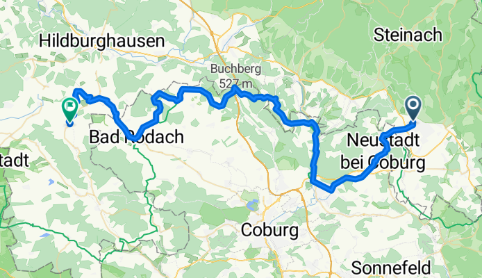 Grünes Band 4. Etappe