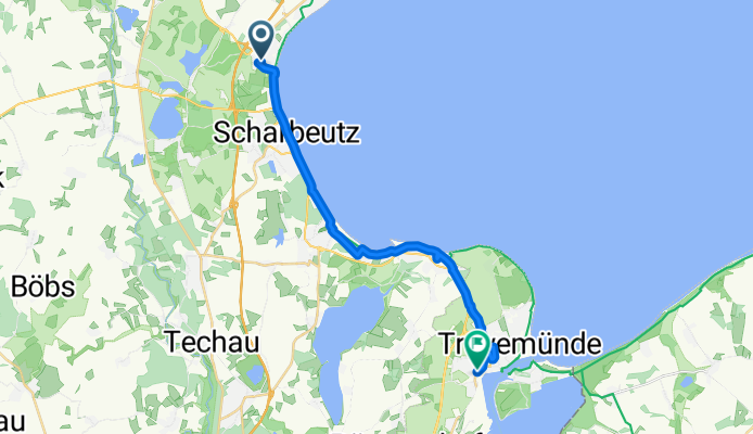 Heinrich-Brockmann-Weg nach Ivendorfer Landstraße