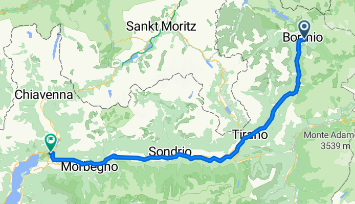 Von Bormio bis Sorico