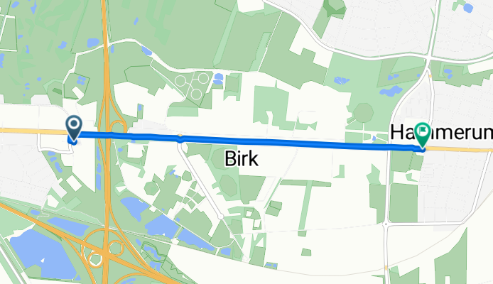 Åvænget, Herning to Hammerum Hovedgade, Herning