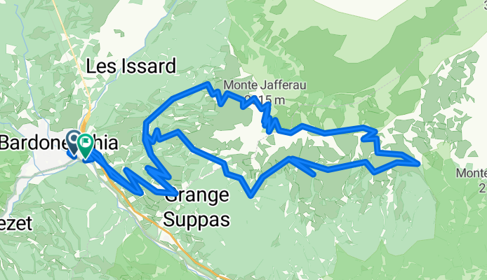 Fort Jafferau view Col Basset (Retour bij FJ!)