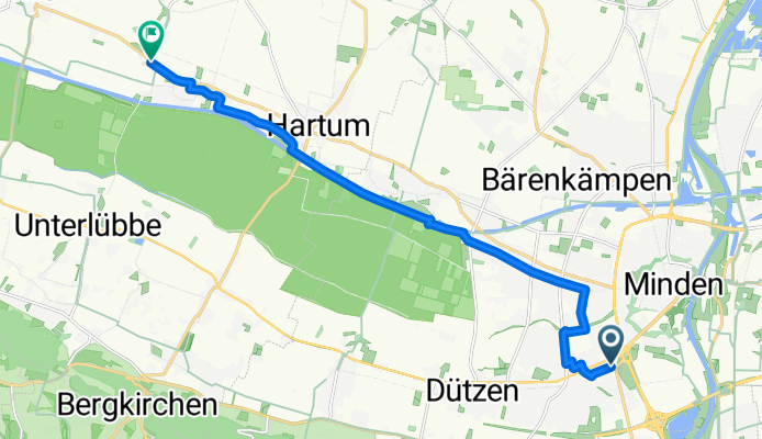 Portastraße nach Mindener Straße