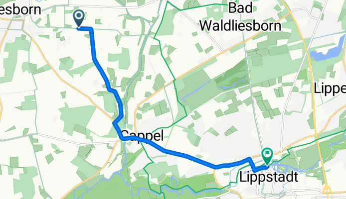 Osthusener Straße, Wadersloh nach Im Grünen Winkel, Lippstadt