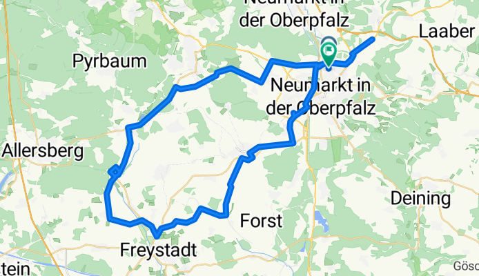 Mussinanstraße, Neumarkt in der Oberpfalz nach Mussinanstraße, Neumarkt in der Oberpfalz