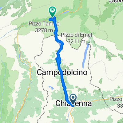 Chiavenna to Splugen