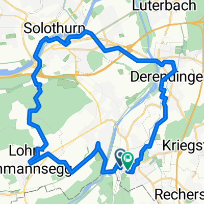 Schulhausstrasse, Gerlafingen nach Schulhausstrasse, Gerlafingen