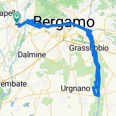 Giro in bici verso Gravel sul Serio