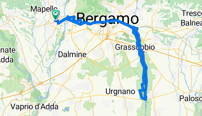 Giro in bici verso Gravel sul Serio