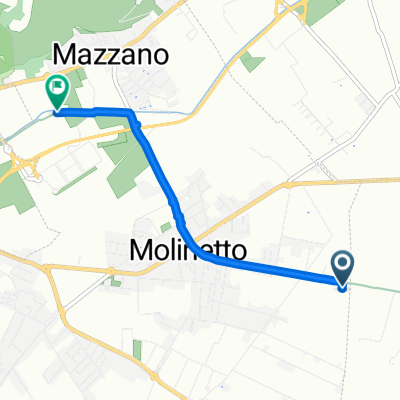 Via Pontenove, Mazzano a Mazzano