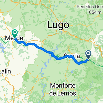 SDC 018 TRIACASTELA - MELIDE 84 km 1758 - 1961