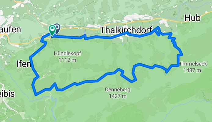 Runde um den Hündle