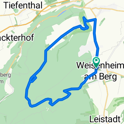 Ungeheuersee 2 – Burgruine Battenberg Runde von Weisenheim am Berg