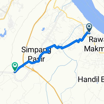 Jalan Gaya Baru to Jalan Stadion Utama