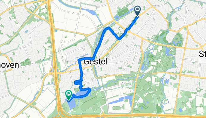 Karel de Grotelaan, Eindhoven to Hunenborg, Eindhoven