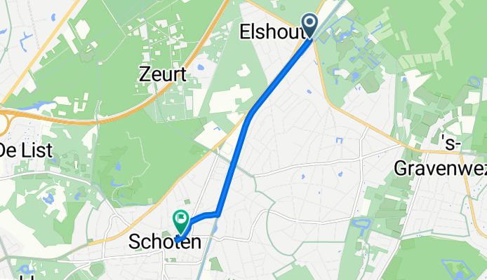 Botermelkdijk, Schoten to Paalstraat, Schoten