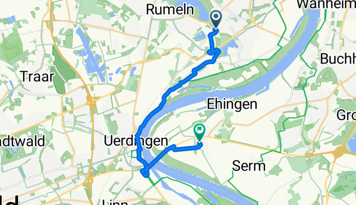 Borgschenweg, Duisburg nach Am Seltenreich, Duisburg