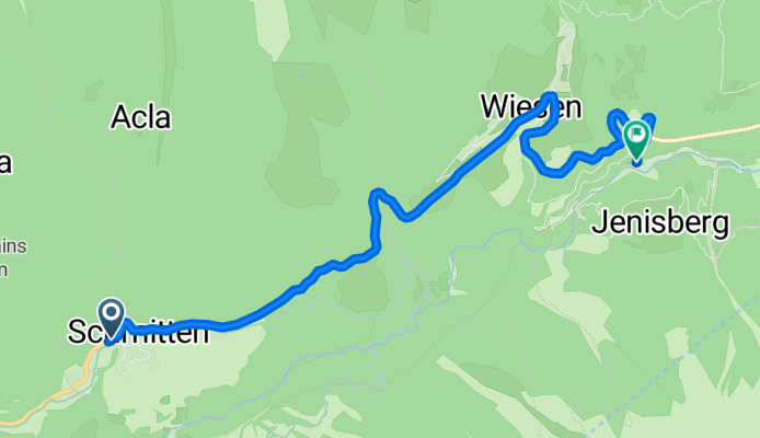 Schmitten Puchi - Wiesen Bärentritt