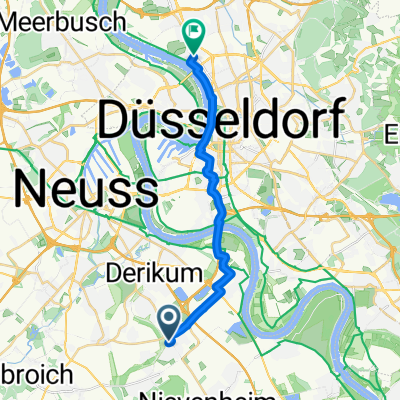 Von Neuss bis Düsseldorf