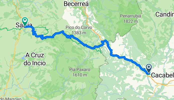 Route to Sarria