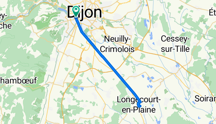 Dijon, Longecourt-en-Plaine. Dijon