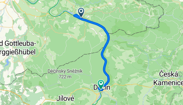 Bad Schandau to Decin Castle