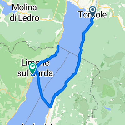 3. nap Nago-Torbole to Riva del Garda