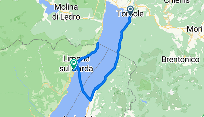 3. nap Nago-Torbole to Riva del Garda