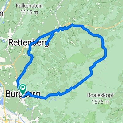 Sonthofener Straße 16A nach Sonthofener Straße 13C