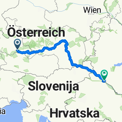 Murradweg, From Muhr to Legrad,