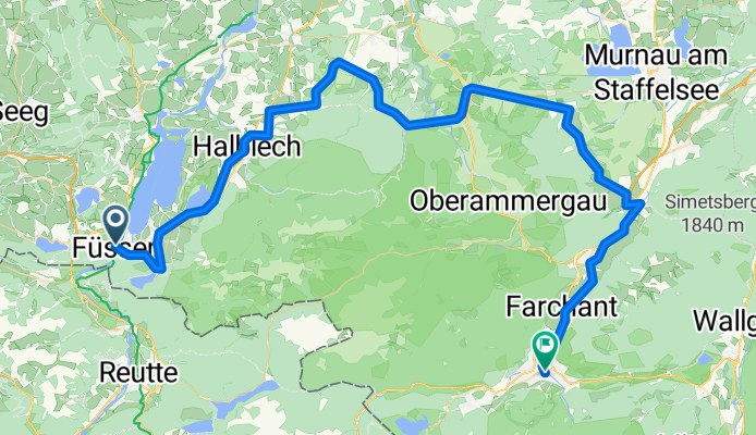 ADFC Tour: Natur, Kultur, Radtour – Von Füssen nach Garmisch