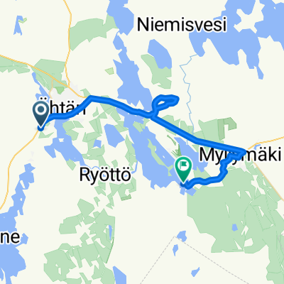 Töyssyntie, Ähtäri to Järvisensaarentie, Myllymäki