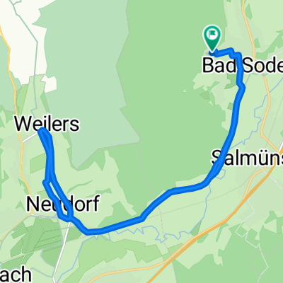 Hegelstraße, Bad Soden-Salmünster nach Hegelstraße, Bad Soden-Salmünster