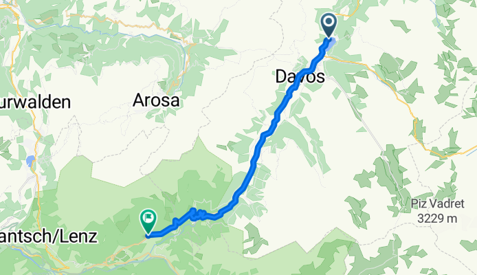 Davos Wolfgang - Zügenschluecht - Schmitten