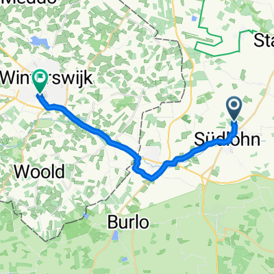 Wienkamp Rechts, Südlohn nach Dingstraat, Winterswijk