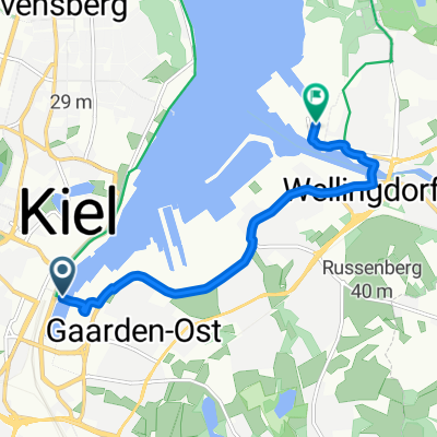 Sophienblatt nach Ostuferhafen