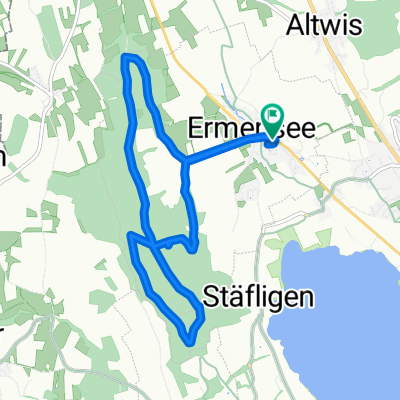 Schulhausstrasse, Ermensee nach Schulhausstrasse, Ermensee