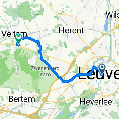 Brusselsestraat, Löwen nach Brusselsesteenweg, Herent