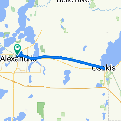 Central Lakes Trail, Alexandria to Broadway St, Alexandria