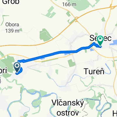 Trnavská, Bernolákovo až Senec, Senec