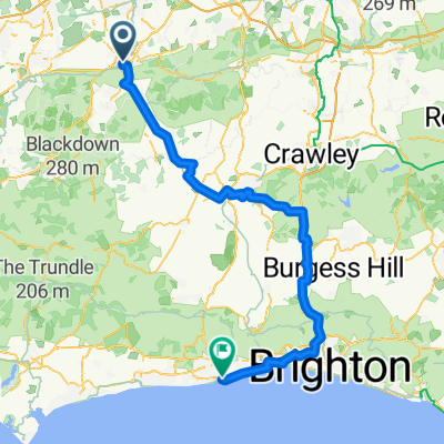 Onslow, Guildford to Richmond Road, Worthing