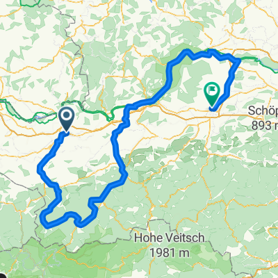 Von Amstetten bis Sankt Pölten